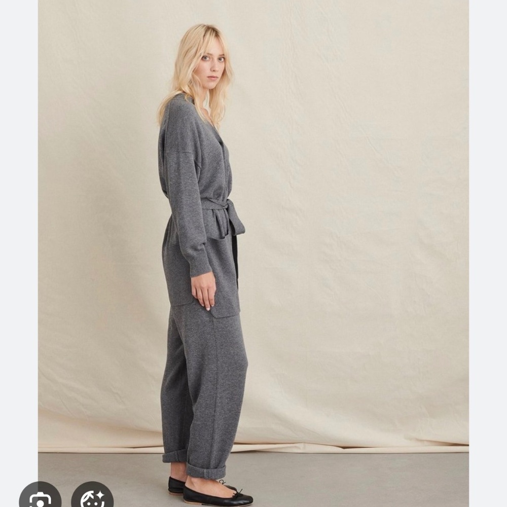 Alex Mill Sweater Jumpsuit Size Small Heather Gray